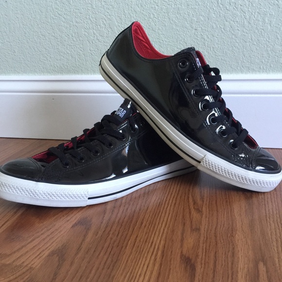 patent leather chuck taylors